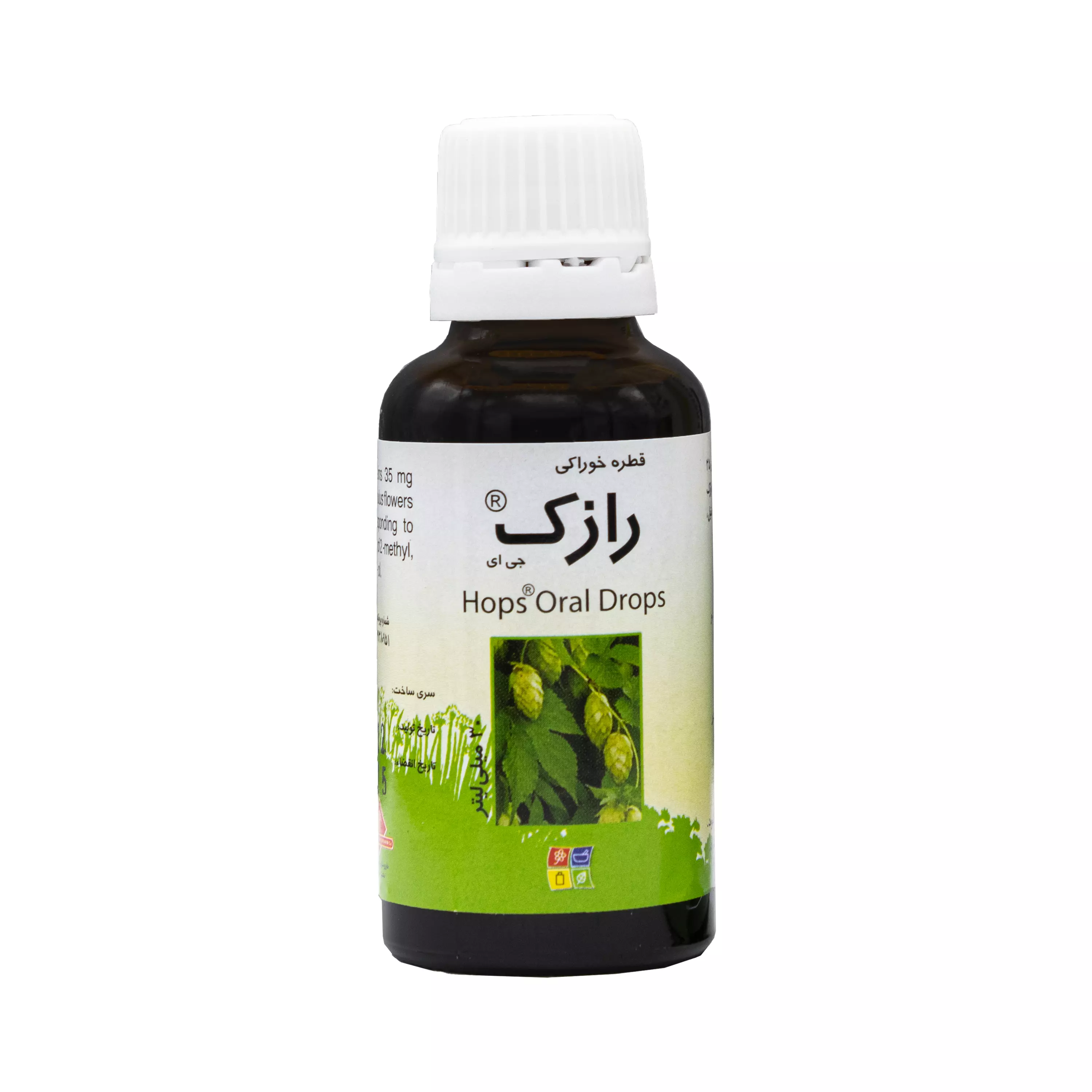 قطره خوراکی رازک 30 میلی لیتر گیاه اسانس